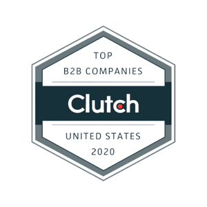 top b2b companies Clutch award